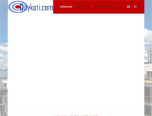Tablet Screenshot of citykoti.com